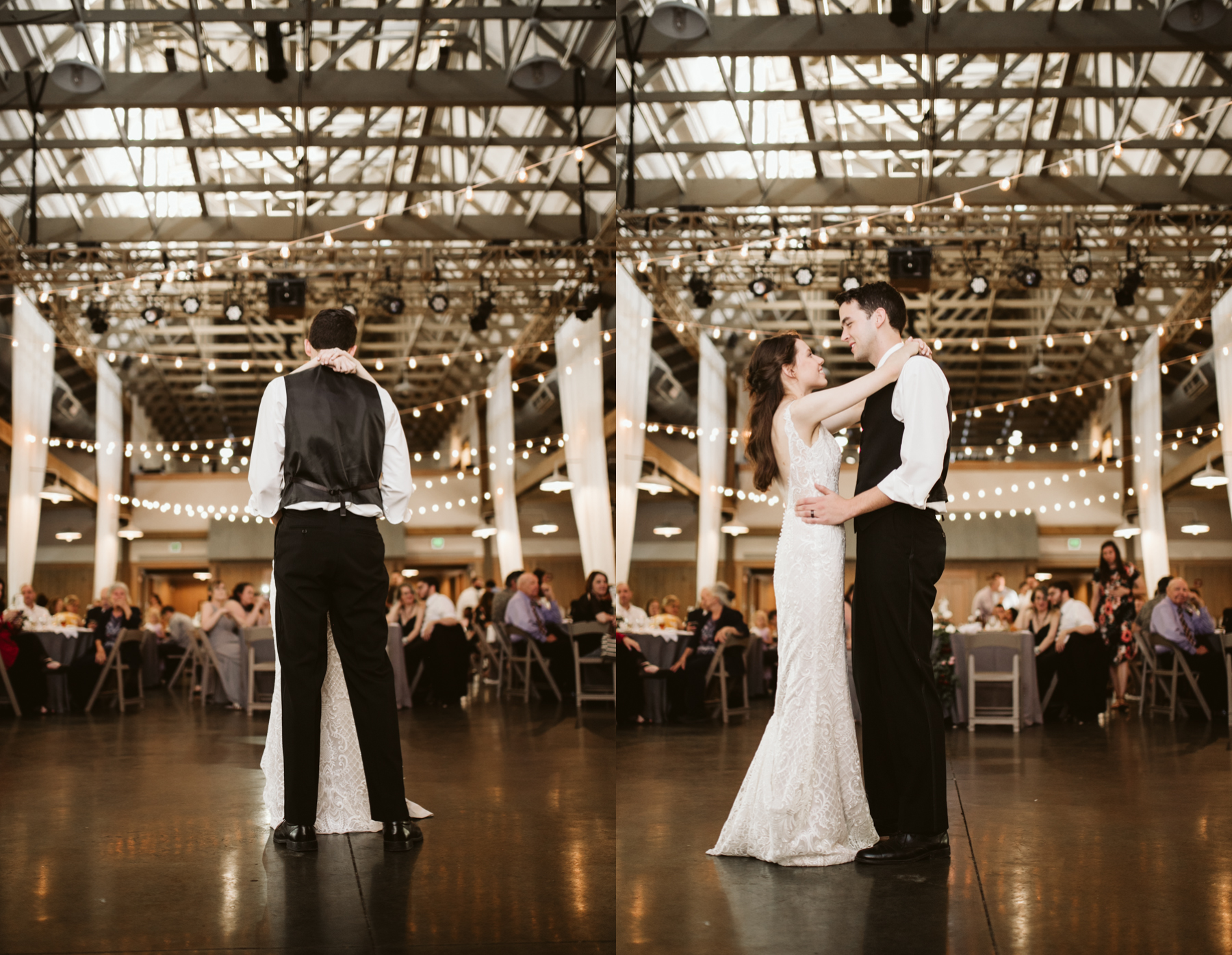 first dances at a Wedding reception at the loveless cafe and barn in nashville, tennessee