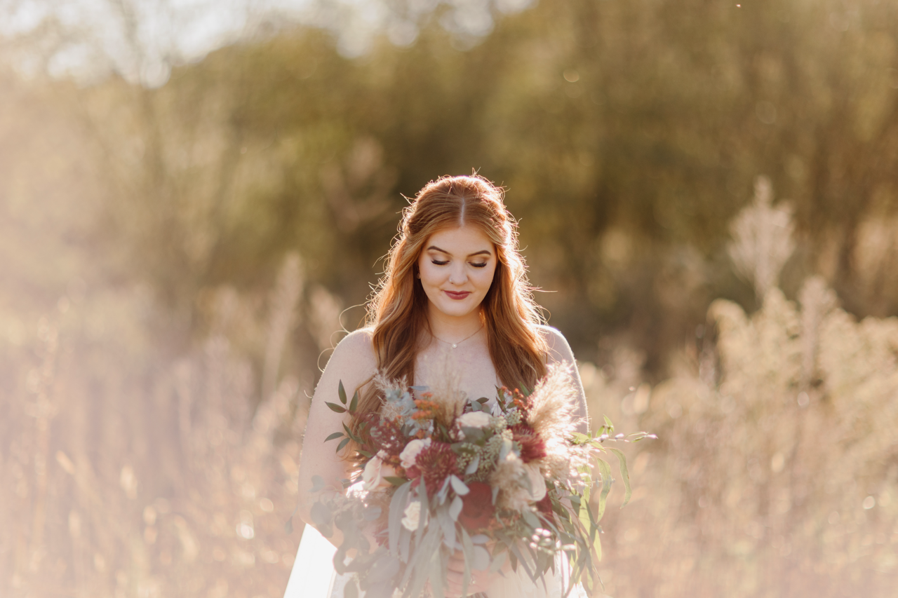 Fall Floral Wedding Photography