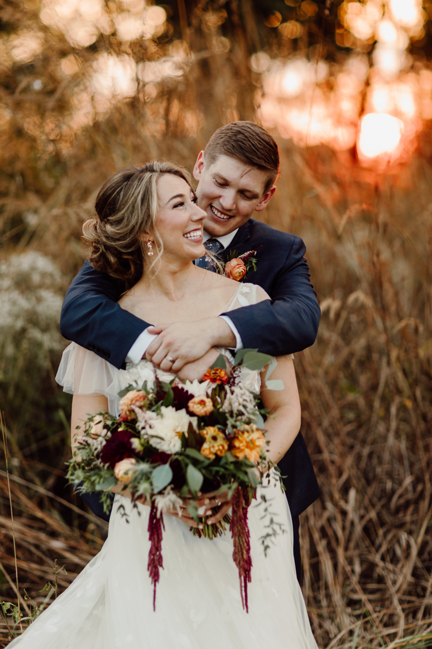 Fall Floral Wedding Photography